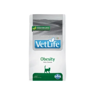 Farmina VET LIFE CAT OBESITY 400 г корм для кошек с ожирением для снижения веса *АКЦИЯ*