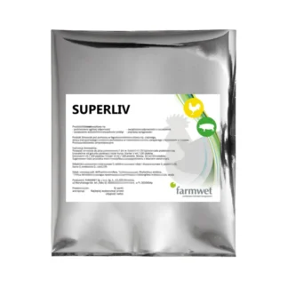 Farmwet SUPERLIV 1 кг для поддержки печени птицы, нейтрализации микотоксинов
