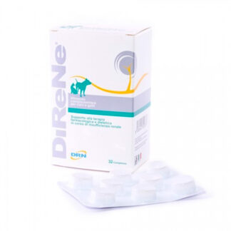Geulincx DIRENE 32 TABLETS вспомогательный препарат при заболеваниях почек у собак и кошек