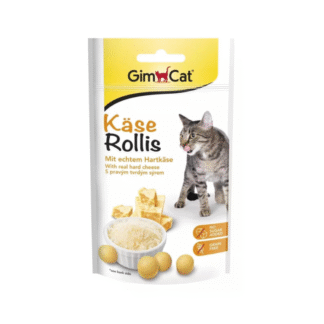 Сырные таблетки GimCat CHEEZIES для кошек 80 шт., кошачье лакомство