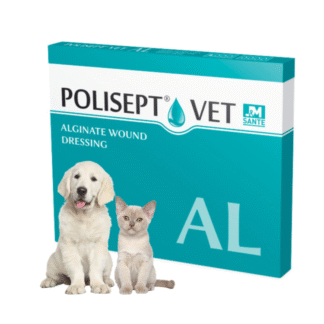 JM Sante POLISEPT VET С АЛЬГИНАТОМ КАЛЬЦИЯ ПОВЯЗКА ДЛЯ РАН (AL) 3 шт.