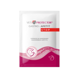 JM Sante VET PROTECTOR GASTRO – APPETITE STOP SACHET 3,5 г усиливает чувство сытости, подходит для собак и кошек с избыточным весом