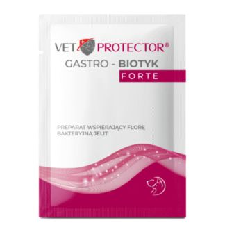 JM Sante VET PROTECTOR GASTRO – BIOTIC FORTE (пакетик 3 г) для собак и кошек при диарее и приеме антибиотиков