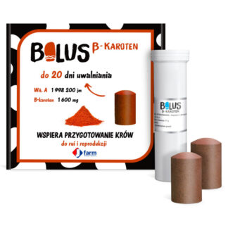 Jfarm BOLUS BETA-CAROTINE 8 шт. подготовка коров к разведению