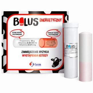 Jfarm ENERGY BOLUS PLUS 4 PIECES снижает риск кетоза, задержки плаценты и мастита