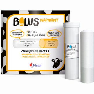 Jfarm CALCIUM BOLUS PLUS 4 PIECES снижает риск послеродового паралича у коров