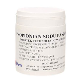 Jfarm FEED SODIUM PROPIONATE 200 G кормовой консервант