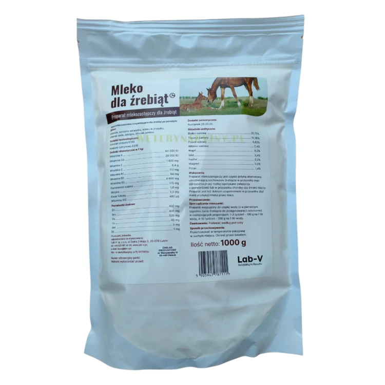 Lab-V МОЛОКО ДЛЯ ЖЕРЕБЯТ 1 КГ высококачественный заменитель молока