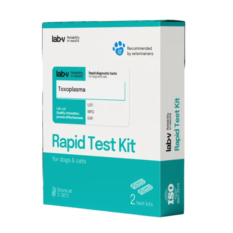 Lab-V БЫСТРЫЙ ДИАГНОСТИЧЕСКИЙ ТЕСТ НА ТОКСОПЛАЗМОЗ 2 шт.
