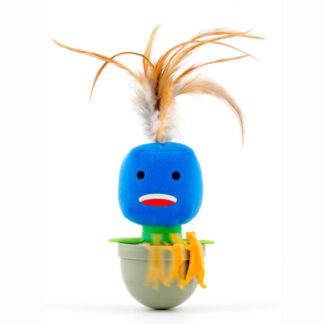 Игрушка для кошек L'chic CA-TUMBLER SMILING FACE с местом для лакомств