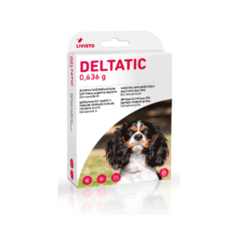 Ошейник от клещей Livisto DELTATIC 35 CM (0,636 г) для очень маленьких собак