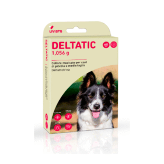Ошейник от клещей Livisto DELTATIC 60 CM (1,056 г) для мелких и средних собак
