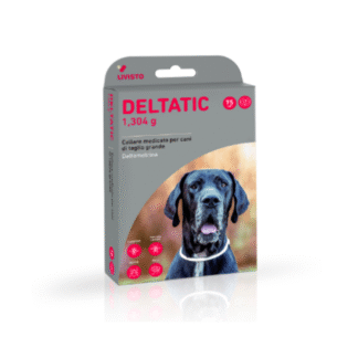 Ошейник от клещей Livisto DELTATIC 75 CM (1,304 г) для крупных и очень крупных собак