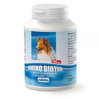 Микита АМИНО-БИОТИН 150 ТАБЛЕТОК биотин для красивой шерсти
