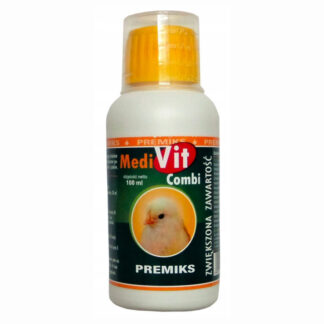Medivet MEDIVIT COMBI 100 мл витамины + аминокислоты для иммунитета для птицы, голубей, крупного рогатого скота, свиней