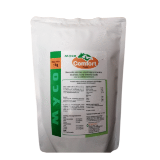 OptiMax MYCO COMFORT 1 кг снижает загрязнение корма микотоксинами и обладает противогрибковыми свойствами.