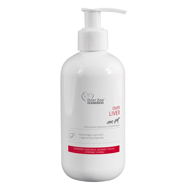 Over Zoo OVER LIVER 250 мл способствует регенерации печени