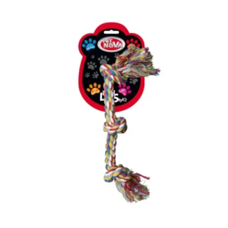 Игрушка для собак Pet Nova, веревка с тремя узлами, 38 см (38 см)