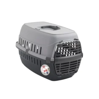 Pet Nova TRANSPORTER COMFORT, GRAY, размер 48,5 см, пластиковая дверца (p-comfortrans-gr)