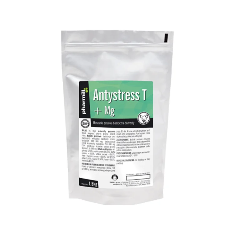 Фармилл АНТИСТРЕСС Т+Мг 1,5 кг снижает стрессовые реакции у свиней