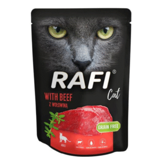 Dolina Noteci RAFI CAT SACHET 300 Г ГОВЯДИНОГО ПАШТА для кошек