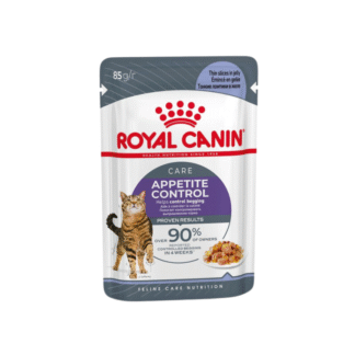 Royal Canin CAT FCN APPETITE CONTROL IN JELLY 85G SACHES с рыбой для кошек с ненасытным аппетитом