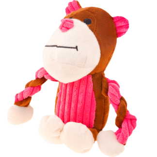 Игрушка Recofun ПУШИСТЫЙ ОРАНГУТАН с пищащим животом для собак