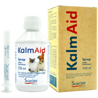 ScanVet KALMAID 250 мл для гиперактивных, беспокойных и нервных кошек, собак и пушистых животных
