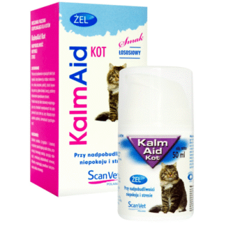 ScanVet KALMAID CAT 50 мл гель для применения при гиперактивности, тревожности и стрессе