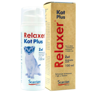 ScanVet RELAXER CAT PLUS 100 мл успокаивающий и смягчающий гель для кошек