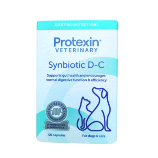 Protexin SYNBIOTIC D-C 50 капсул пробиотик для собак и кошек