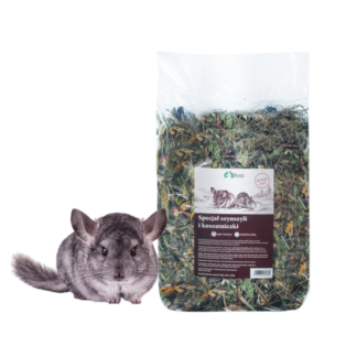 Tivo СПЕЦИАЛЬНЫЙ КОРМ ДЛЯ ШИНШИЛЛ И ДЕГУ 1 КГ смесь основных трав