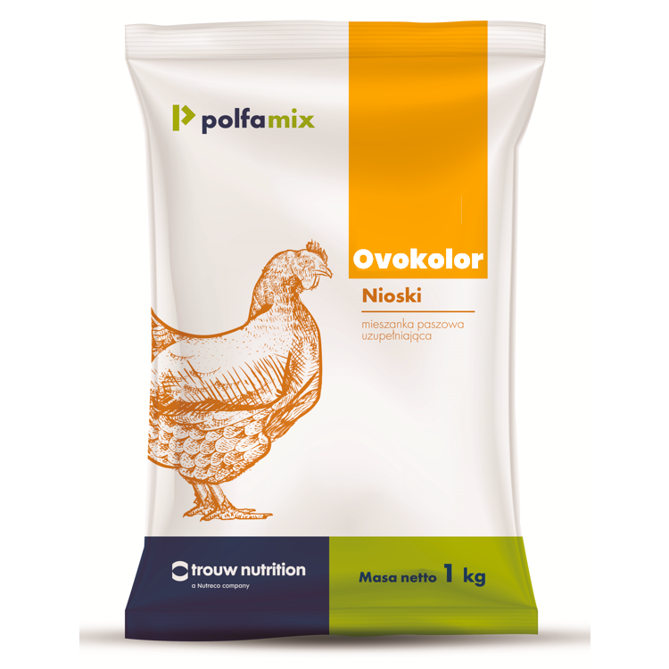Trouw POLFAMIX OVOKOLOR 1 KG усиливает цвет яичных желтков