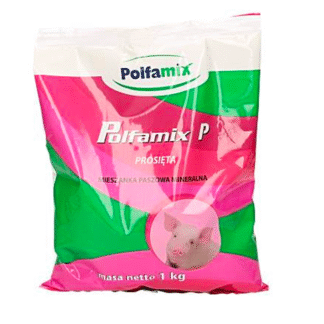 Trouw POLFAMIX P 1 кг для поросят и отъемышей, стимулирует правильное и более быстрое развитие