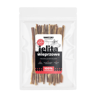 Uniszki СВИНЫЕ КИШКИ 100 г натуральные жевательные лакомства для собак