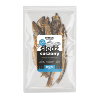 Uniszki СУШЕНАЯ СЕЛЬДЬ 50 г полезное лакомство для собак