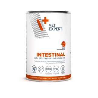 Вет Эксперт ВЕТЕРИНАРНАЯ ДИЕТА ИНТЕСТИНАЛ ДОГ 400 г влажный корм для собак с расстройствами пищеварения и в период выздоровления