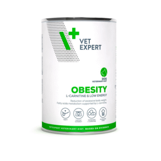 Ветеринарная диета Vet Expert OBESITY DOG 400 г влажный корм для собак с избыточным весом, ожирением или диабетом