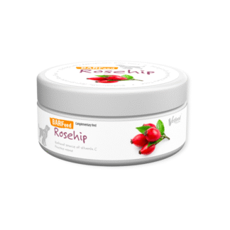 Ветфуд BARFeed Шиповник 120 г. Плоды шиповника повышают иммунитет, ускоряют выздоровление.