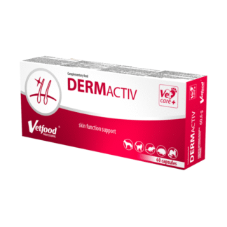 Ветфуд DERMACTIV 60 капсул для красивой шерсти и здоровой кожи