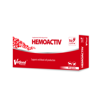 Vetfood HEMOACTIV 60 КАПСУЛ для собак и кошек при дефиците железа