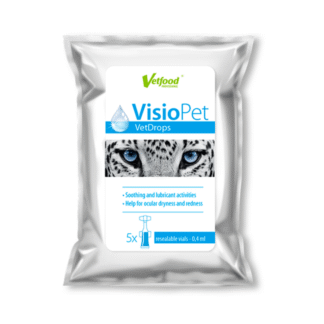 Vetfood VISIOPET DROPS 5 АМПУЛ x 0,4 МЛ успокаивающие и увлажняющие капли для глаз