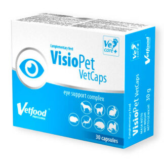 Vetfood VISIOPET VETCAPS 30 КАПСУЛ уникальный продукт для поддержки зрения