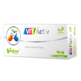 Vetfood VitActiv 60 КАПСУЛ набор витаминов и минералов для домашних животных