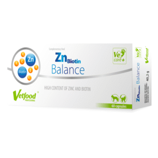 Vetfood ZnBiotin 60 КАПСУЛ для улучшения состояния шерсти и кожи - высокая доза биотина