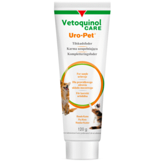 Vetoquinol URO-PET 120 г вкусная паста, подкисляющая мочу, поддерживающая здоровье мочевыводящих путей