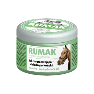 Vetos Farma RUMAK СОГРЕВАЮЩИЙ И ОХЛАЖДАЮЩИЙ ГЕЛЬ ДЛЯ ЛОШАДЕЙ 500 Г восстанавливает мышцы, сухожилия и связки
