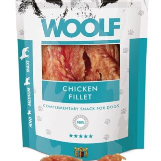 БЛЮДО ИЗ КУРИНОГО ФИЛЕ ВУЛФ 100 г сушеного куриного филе