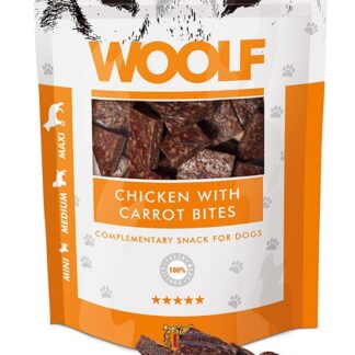 Woolf КУРИНЫЕ НАРЕЗКИ С МОРКОВЬЮ 100 г куриных нарезок с морковью