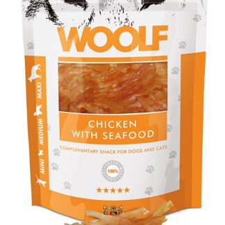 Woolf КУРИЦА С МОРЕПРОДУКТАМИ 100 г курица с морепродуктами